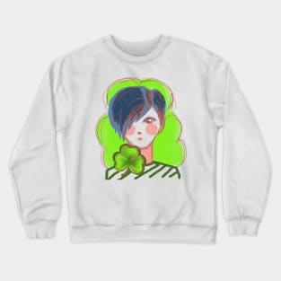 Ireland's face Crewneck Sweatshirt